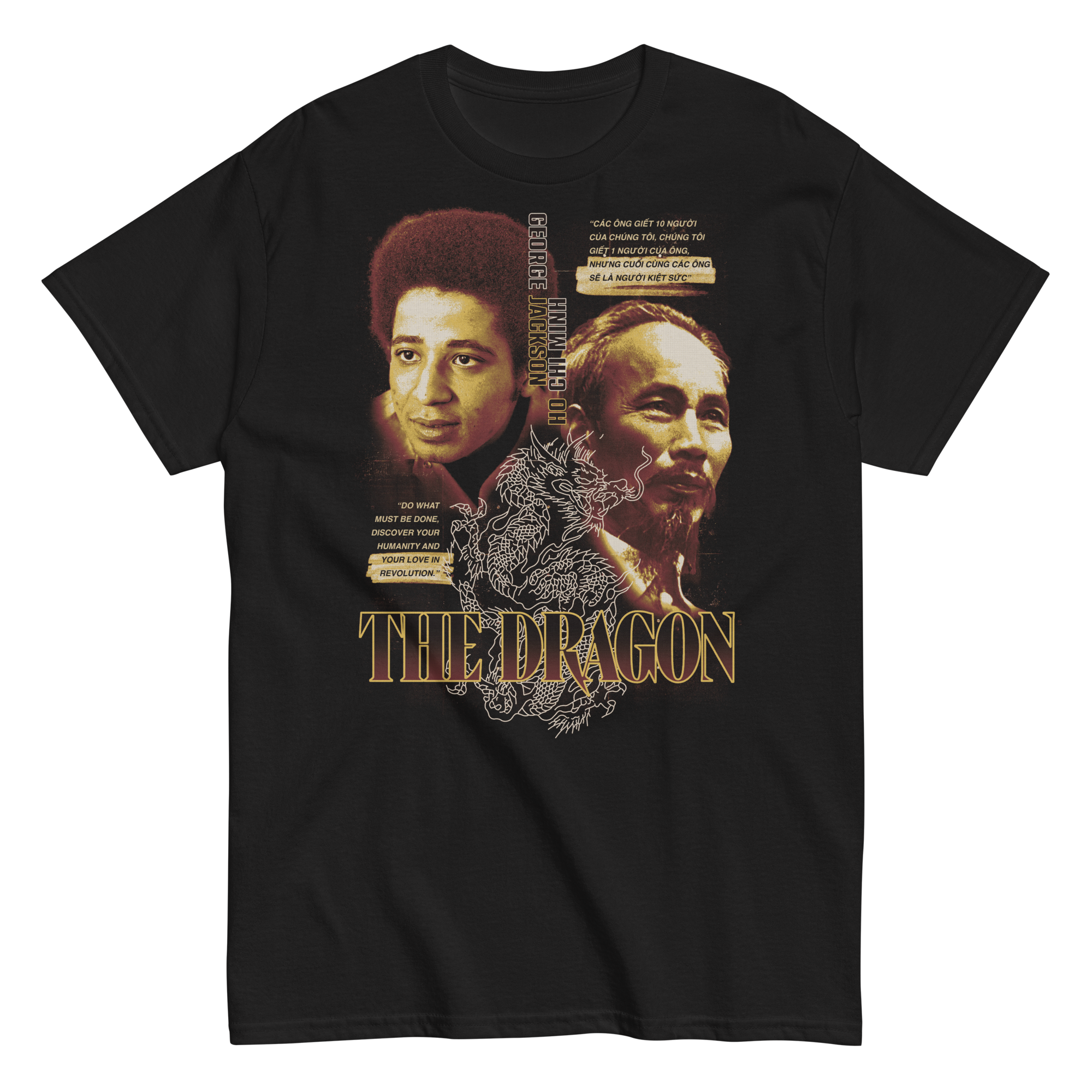 The Dragon: George Jackson & Ho Chi Minh | Classic T-shirt