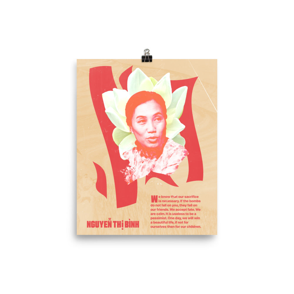 Nguyen Thi Binh | 8"x10" Poster