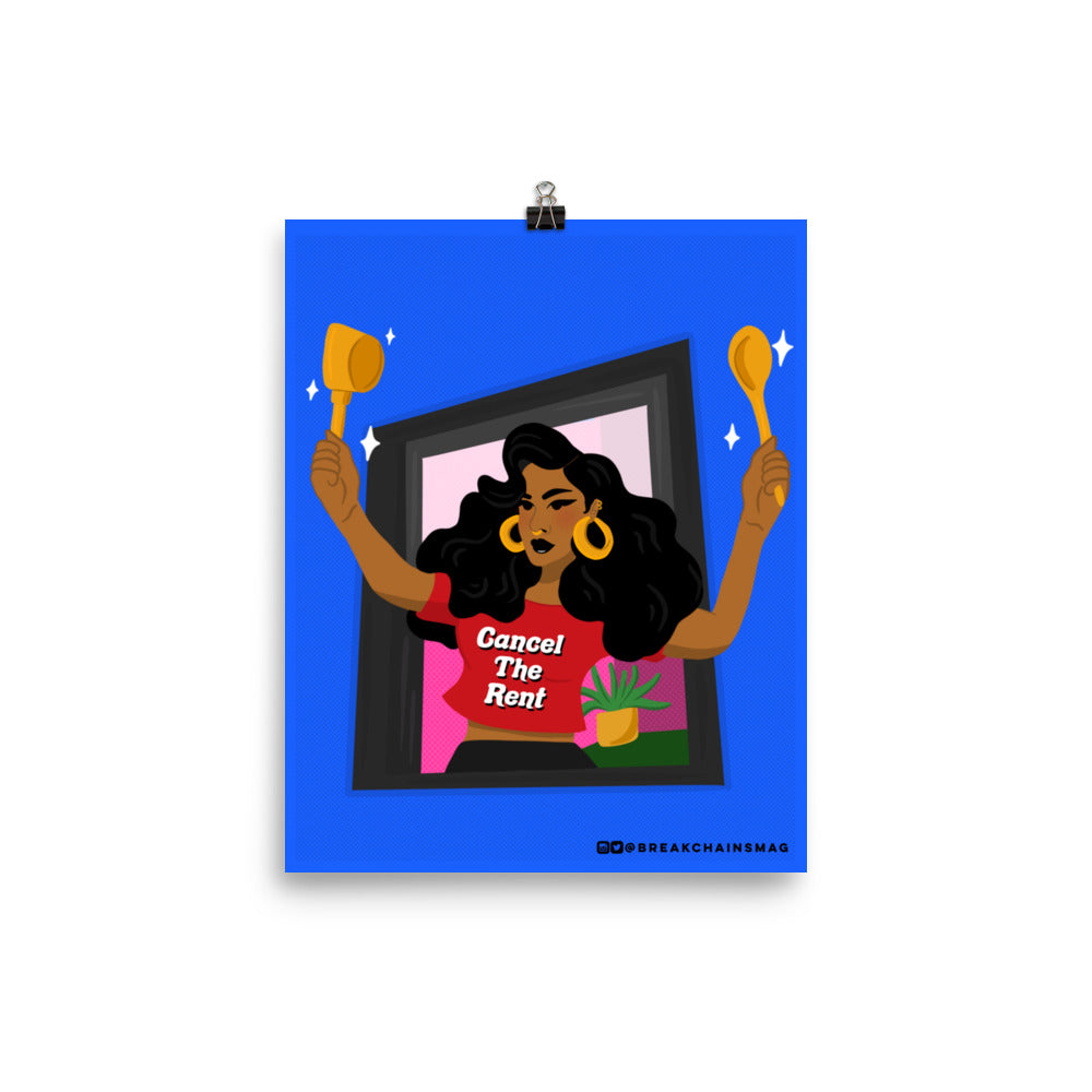 Cancel the Rent | 8"x10" Poster