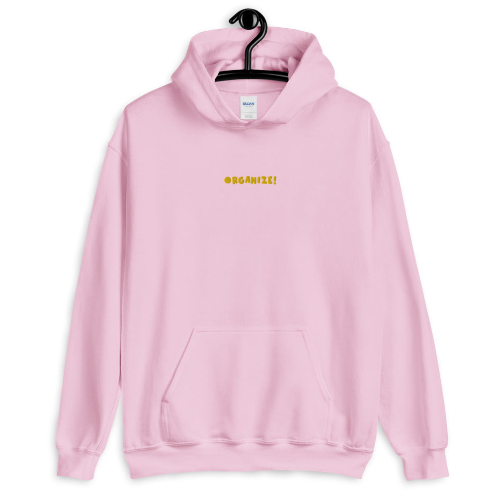 ORGANIZE! | Embroidered Hoodie