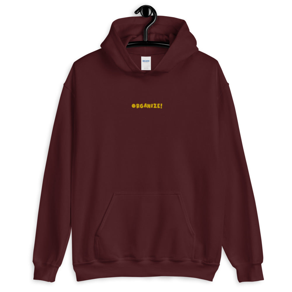 ORGANIZE! | Embroidered Hoodie