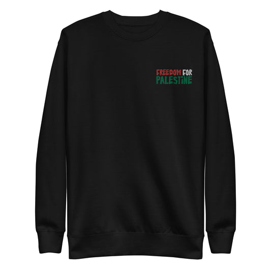Freedom for Palestine! Crewneck Sweatshirt