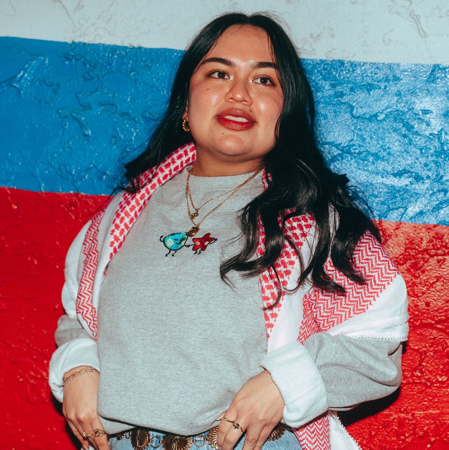 For A Happy Planet, Choose Socialism | Crewneck Sweatshirt