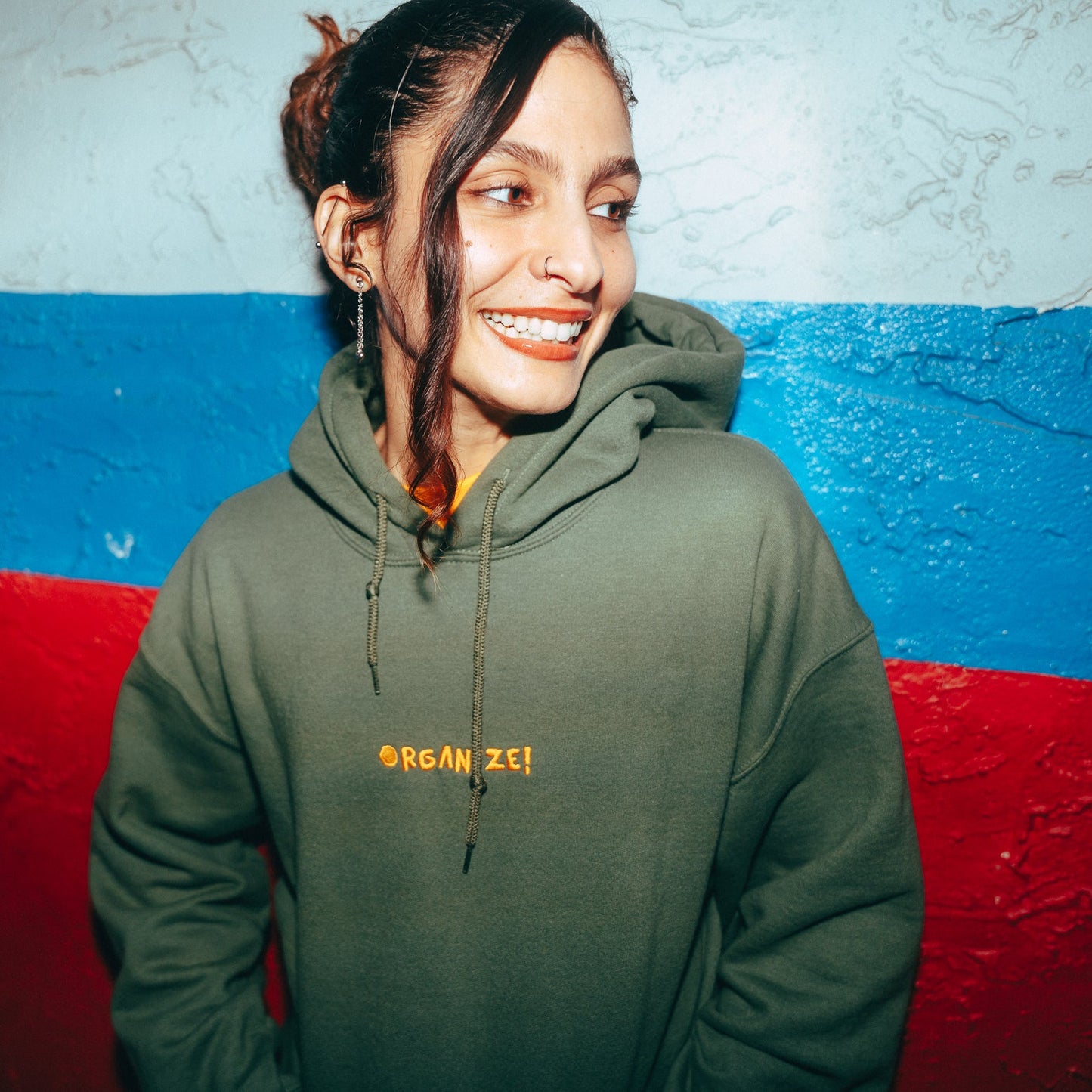 ORGANIZE! | Embroidered Hoodie