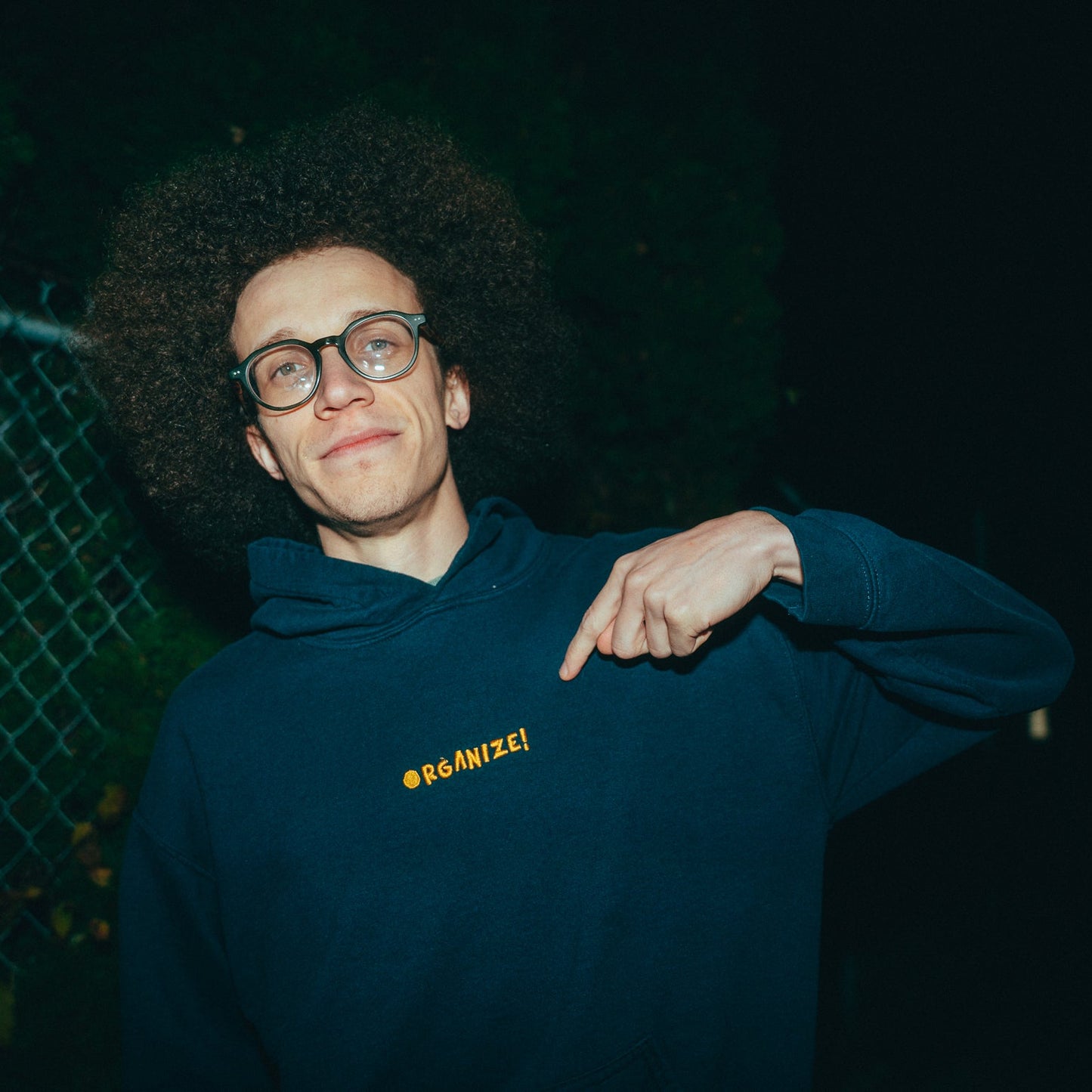 ORGANIZE! | Embroidered Hoodie