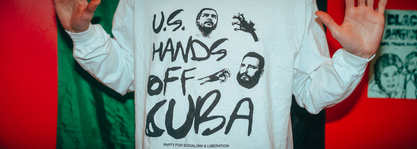 US HANDS OFF CUBA | Long Sleeve T-Shirt