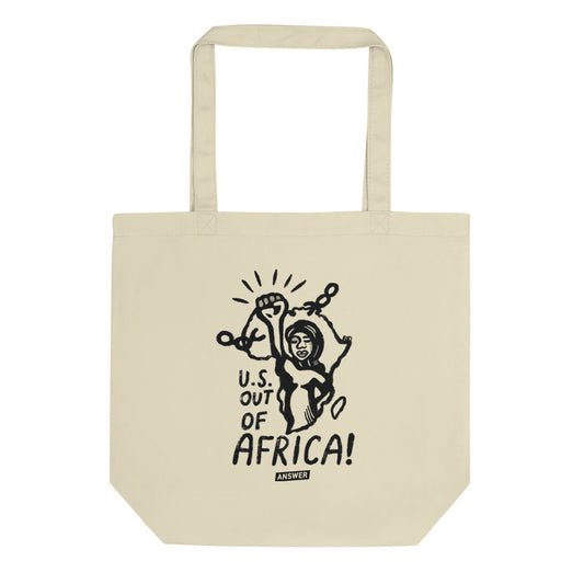 U.S. Out of Africa! | Organic Cotton Tote Bag