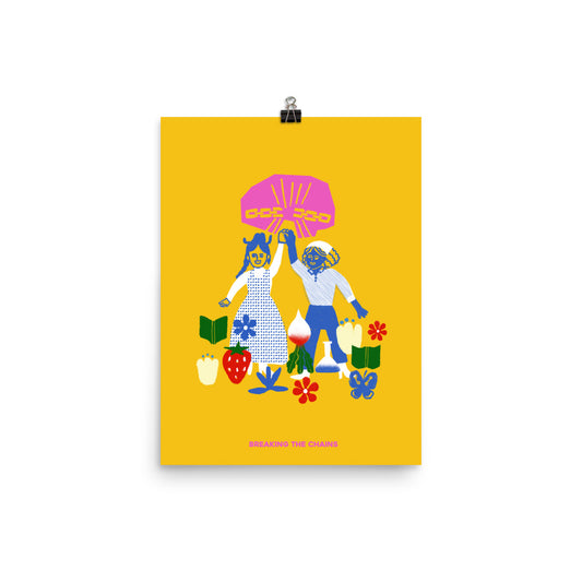 Breaking the Chains Poster | 12"x16" Poster