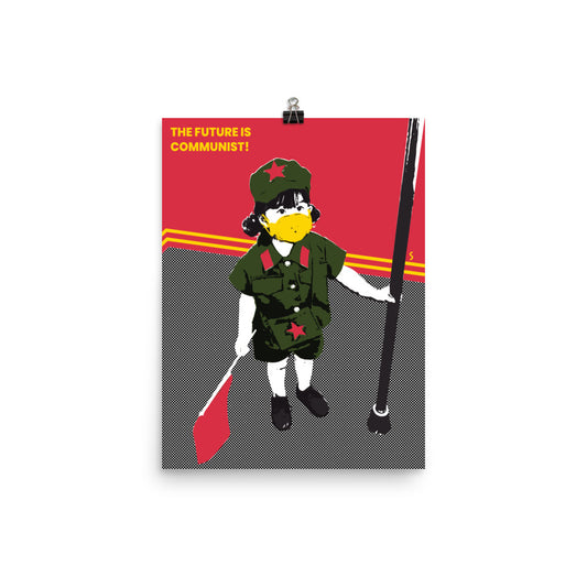 The Future Is Communist! | 12"x16" Poster