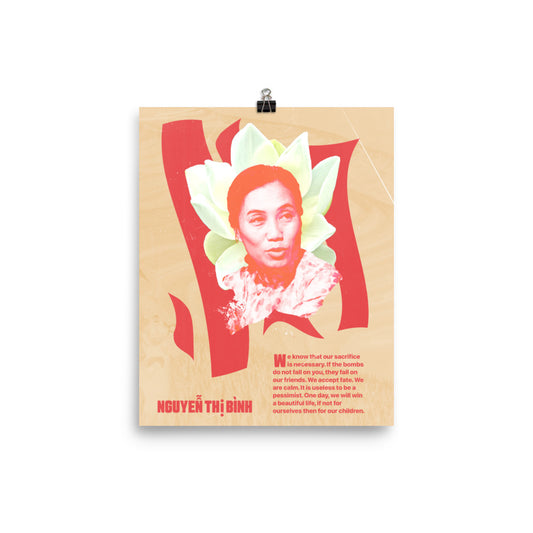 Nguyen Thi Binh | 8"x10" Poster