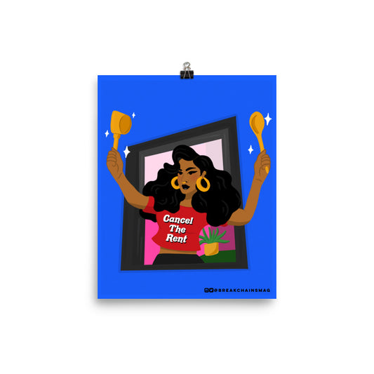 Cancel the Rent | 8"x10" Poster