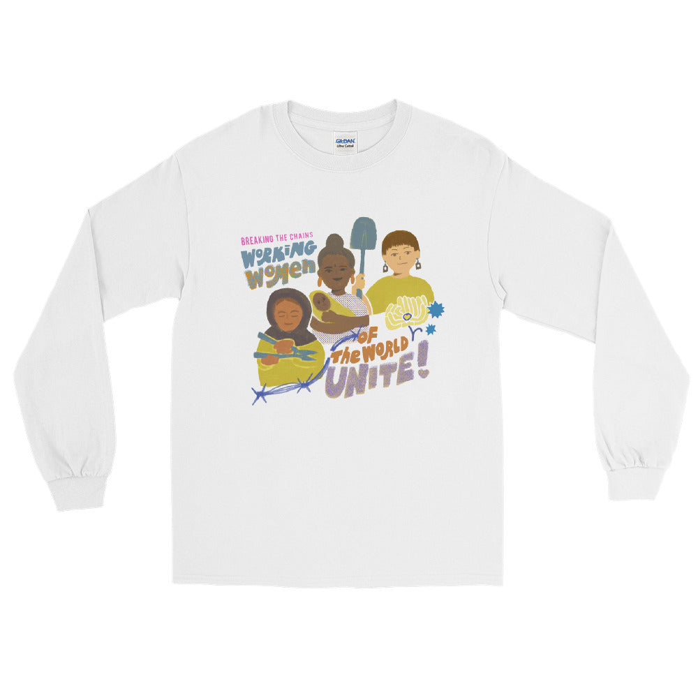 Working Women of the World Unite! | Long Sleeve T-Shirt – Liberation Store