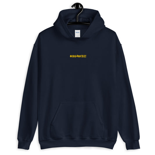 ORGANIZE! | Embroidered Hoodie